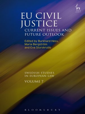 cover image of EU Civil Justice